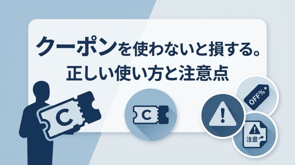 DMMオンラインクリニックのAGAクーポンの正しい使い方と注意すべきポイント