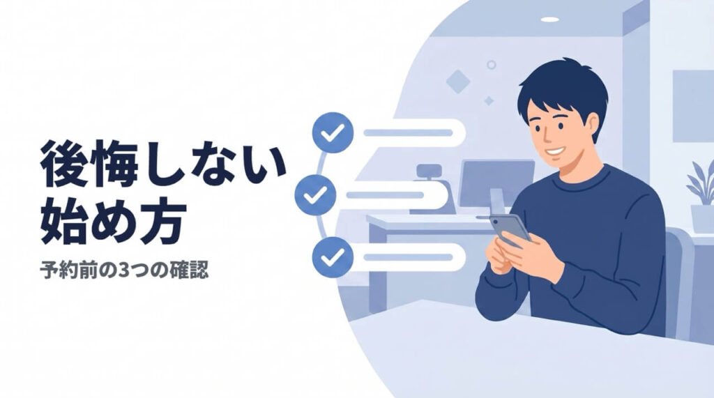 銀クリの料金で後悔しないための予約前の確認